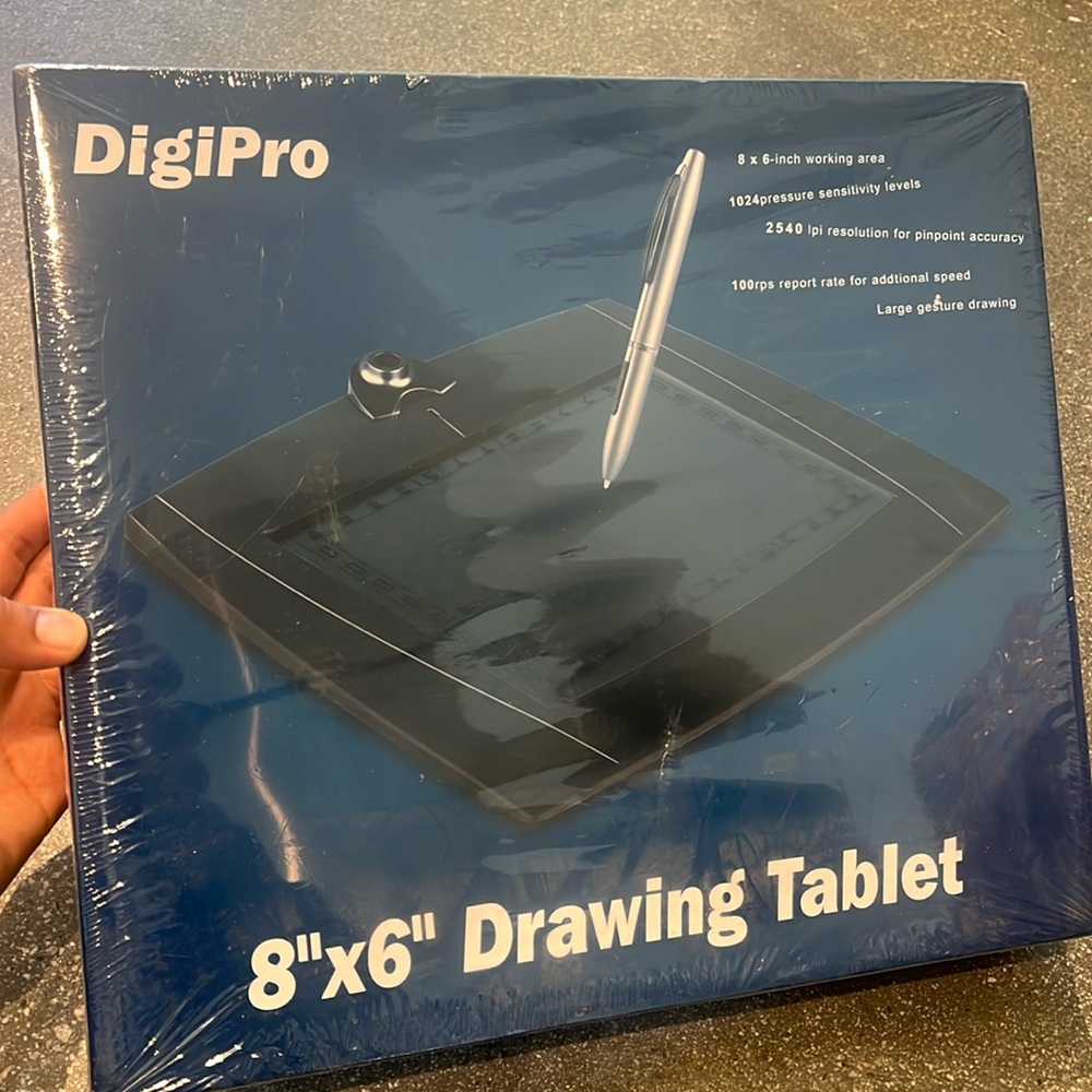 Digipro 8”x 6” Drawing Tablet
